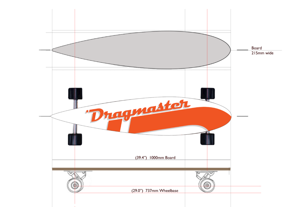 Dragmaster Classic Board Graphic